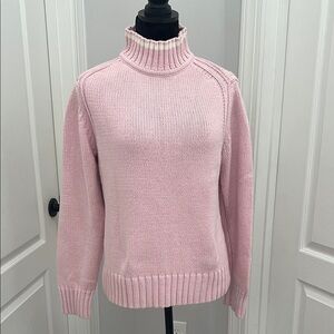 Y2K Tommy Hilfiger Pink  Turtleneck Sweater size XL